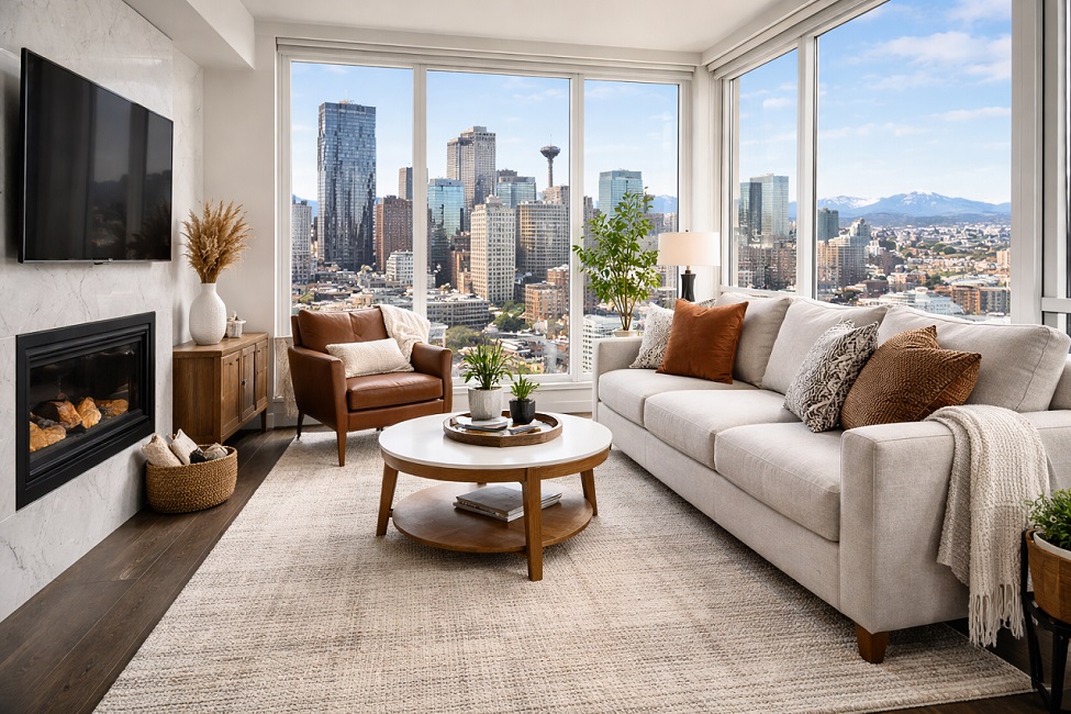 get a private vacation rental in Calgary like this